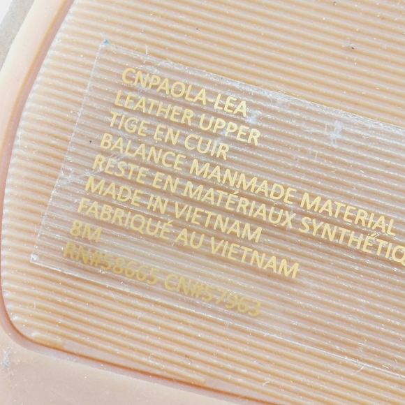 NEW Caslon Paola Pink Leather Square Toe Ankle Strap Wedge Heel Sandals F677 - Picture 11 of 13